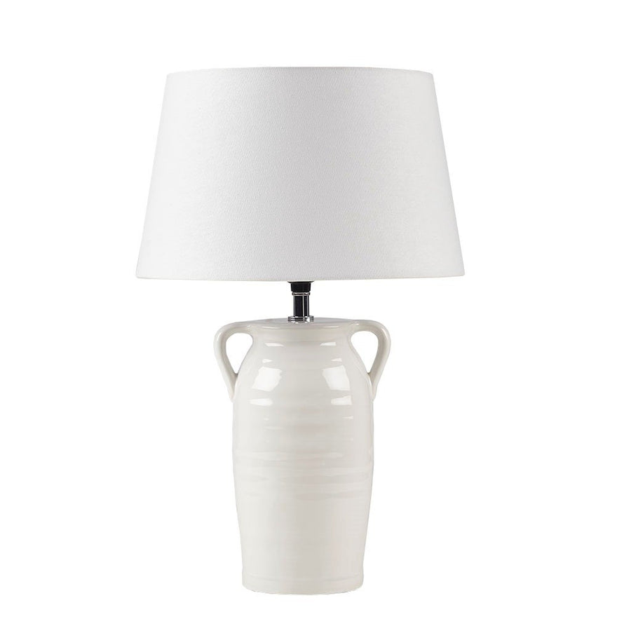 Gracie Mills Woodward Vase-Shaped Ceramic Table Lamp with Handles - GRACE-14416 Image 1