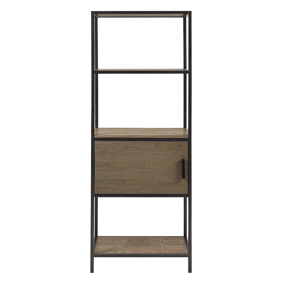 Gracie Mills Carleen 3-Shelf Bookcase with Storage Cabinet - GRACE-14961 Image 1