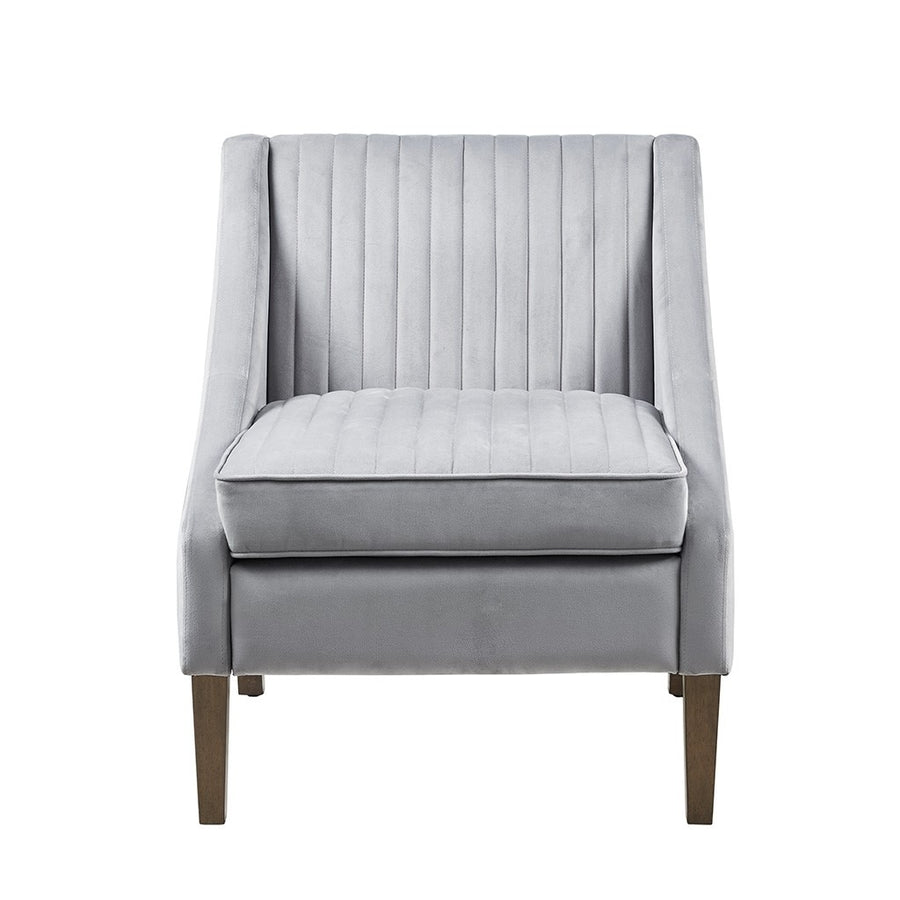 Gracie Mills Adriana Plush Velvet Upholstered Accent Chair - GRACE-15117 Image 1