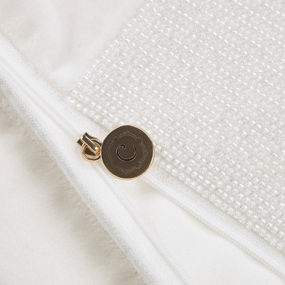 Gracie Mills Berry Beaded Cotton Velvet Oblong Decor Pillow - GRACE-15095 Image 2