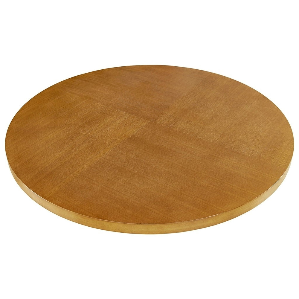 Gracie Mills Dudley Chic Dining Hub 44" Round Pedestal Dining Table - GRACE-15189 Image 2