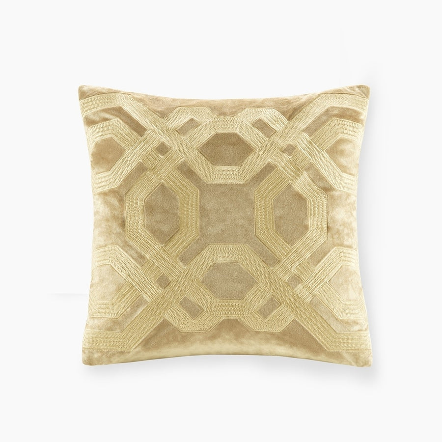 Gracie Mills Gerard Japanese Braiding Square Decor Pillow - GRACE-15160 Image 1
