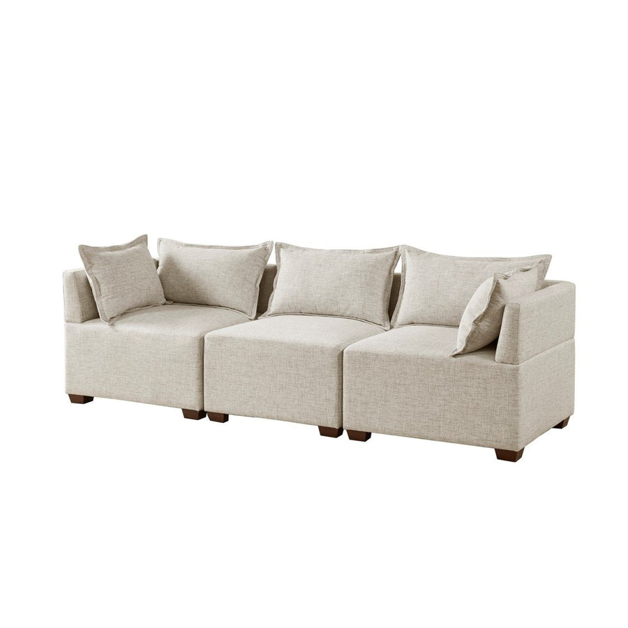 Gracie Mills Wolfe ContempoBlend 3-Piece Modular Sofa Set - GRACE-15498 Image 1