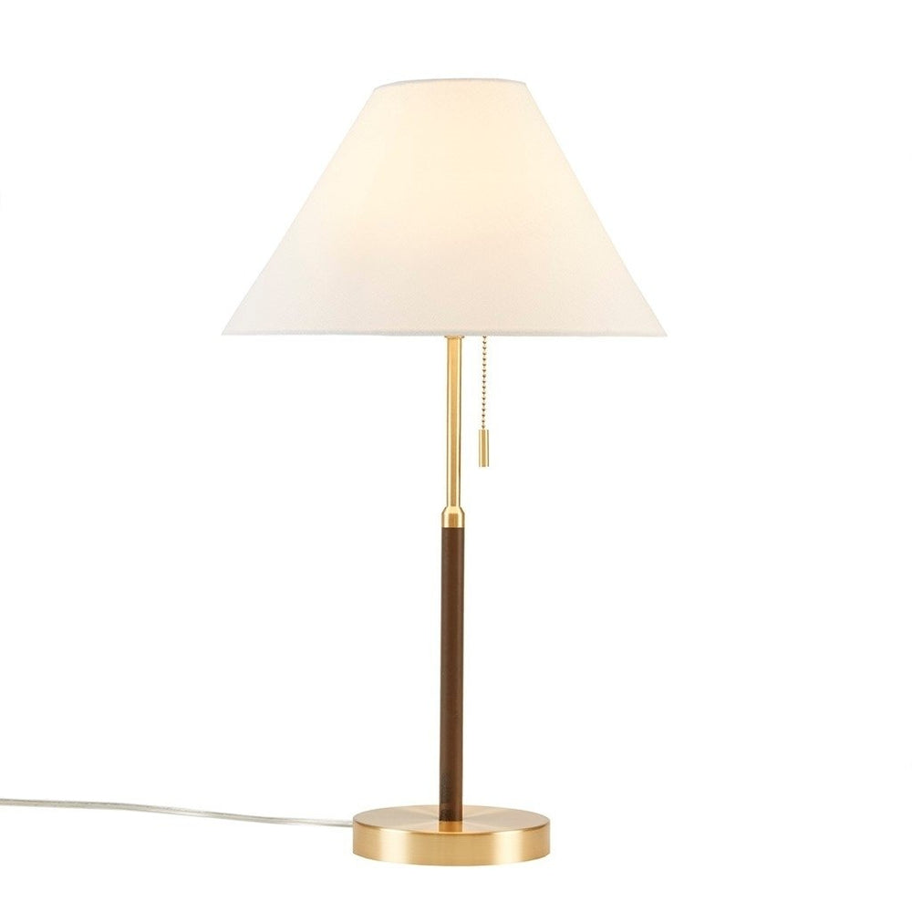 Gracie Mills Audrina Mid-Century Two-Tone Table Lamp - GRACE-15392 Image 2