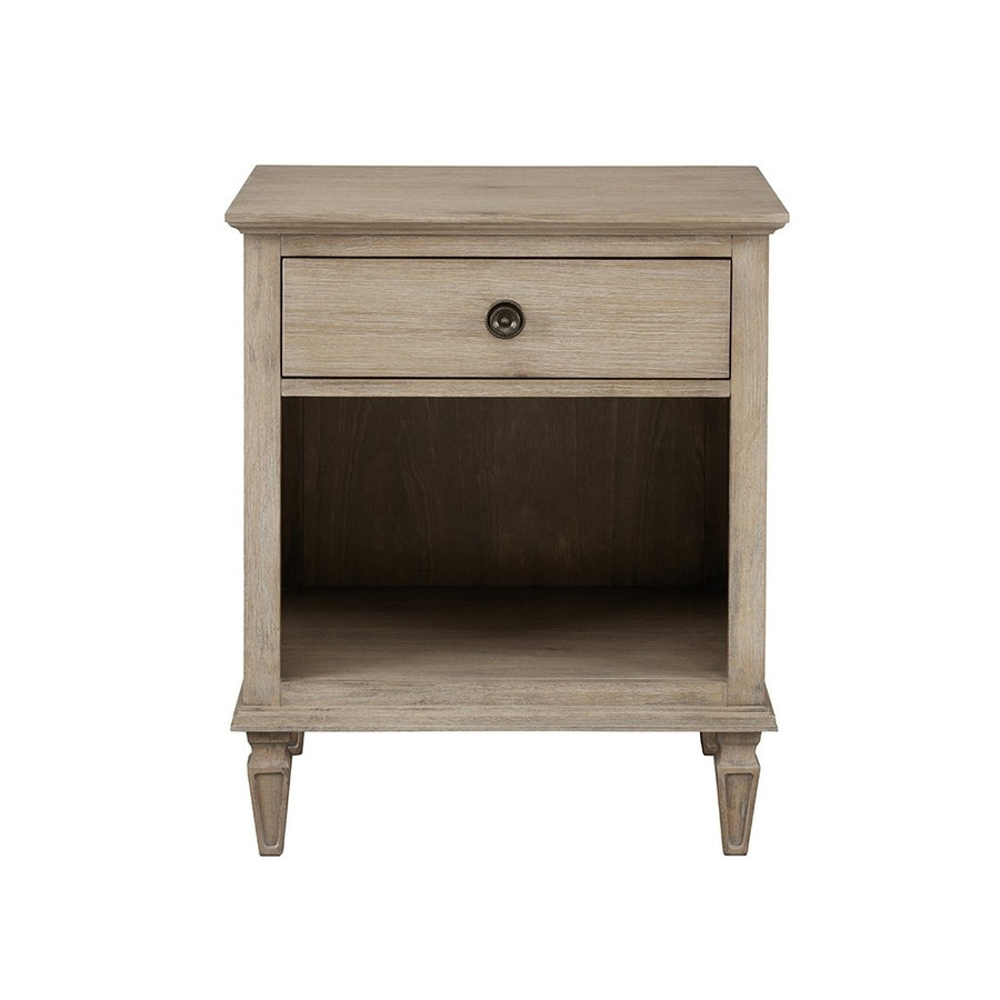 Gracie Mills Bolton French inspired Nightstand with Open Storage - GRACE-6584 Image 1