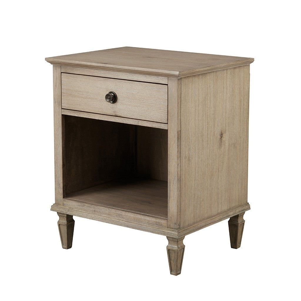 Gracie Mills Bolton French inspired Nightstand with Open Storage - GRACE-6584 Image 3