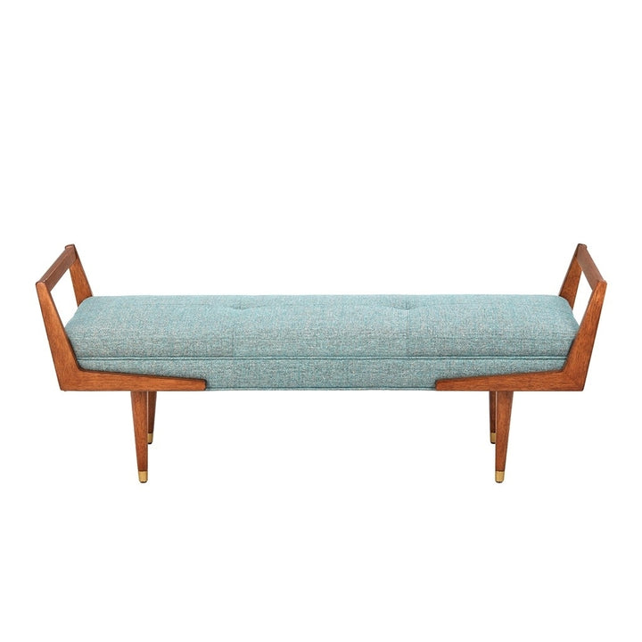 Gracie Mills Carlene Contemporary Accent Bench - GRACE-8547 Image 1