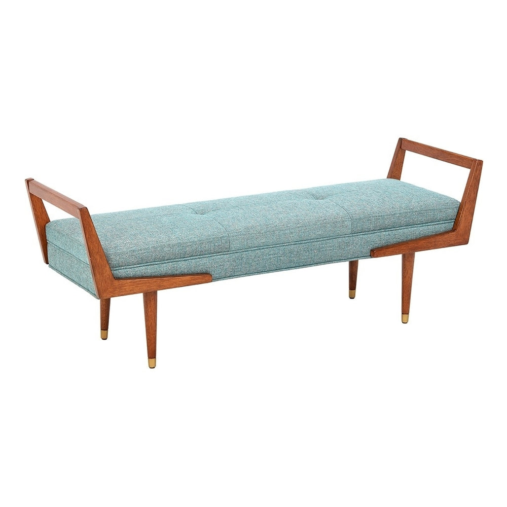 Gracie Mills Carlene Contemporary Accent Bench - GRACE-8547 Image 2