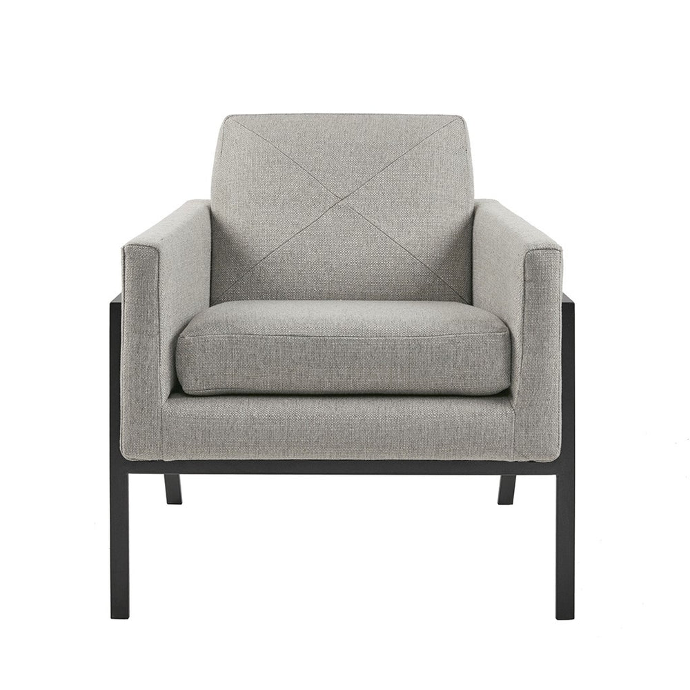 Gracie Mills Ofelia Contemporary Square Shape Seat Accent Chair - GRACE-9942 Image 2
