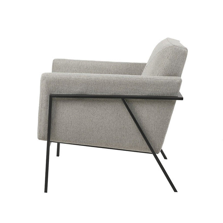 Gracie Mills Ofelia Contemporary Square Shape Seat Accent Chair - GRACE-9942 Image 3