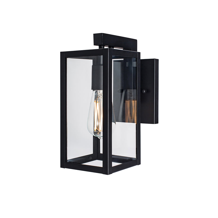 Capture Outdoor Wall Sconce - Matte Black [1185-MB-CL] Image 1