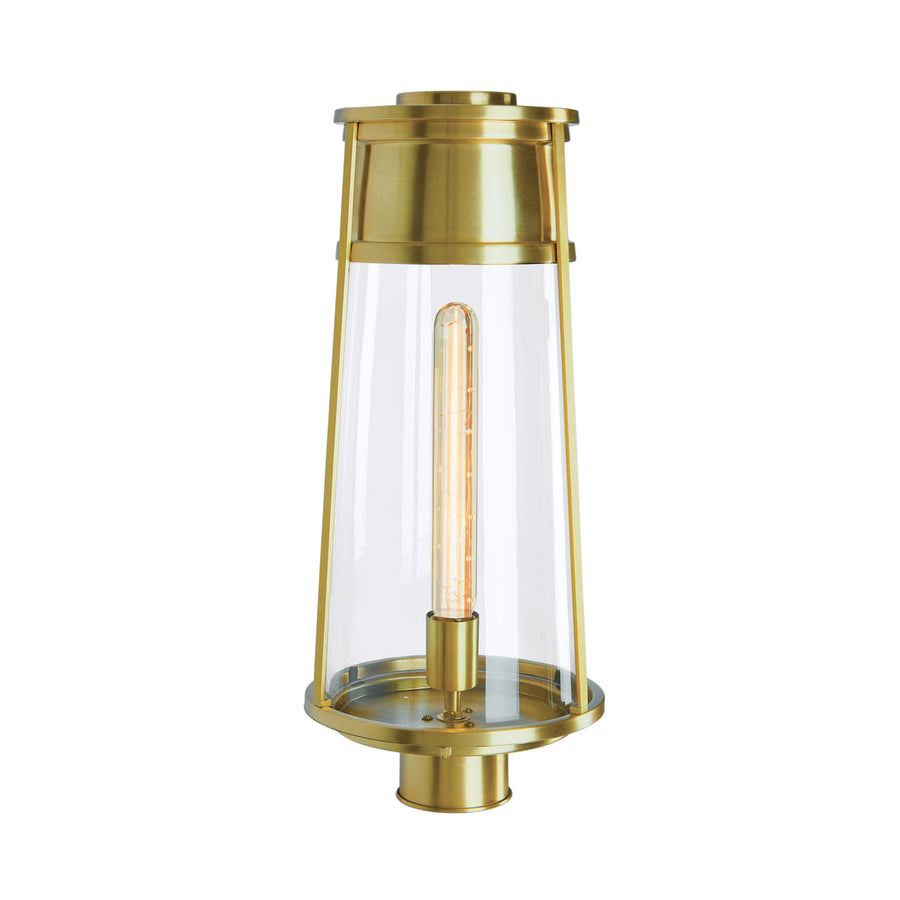 Cone Outdoor Post Lantern Light Image 1