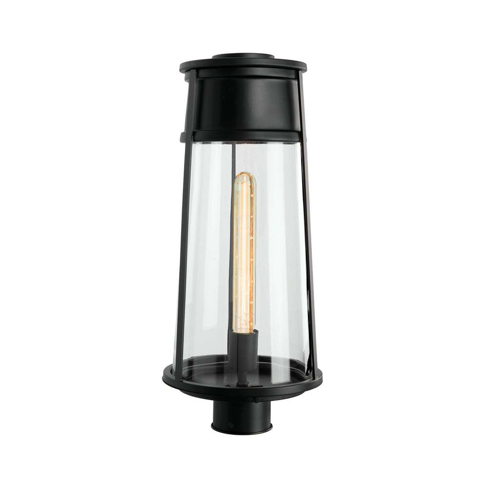 Cone Outdoor Post Lantern Light Image 2