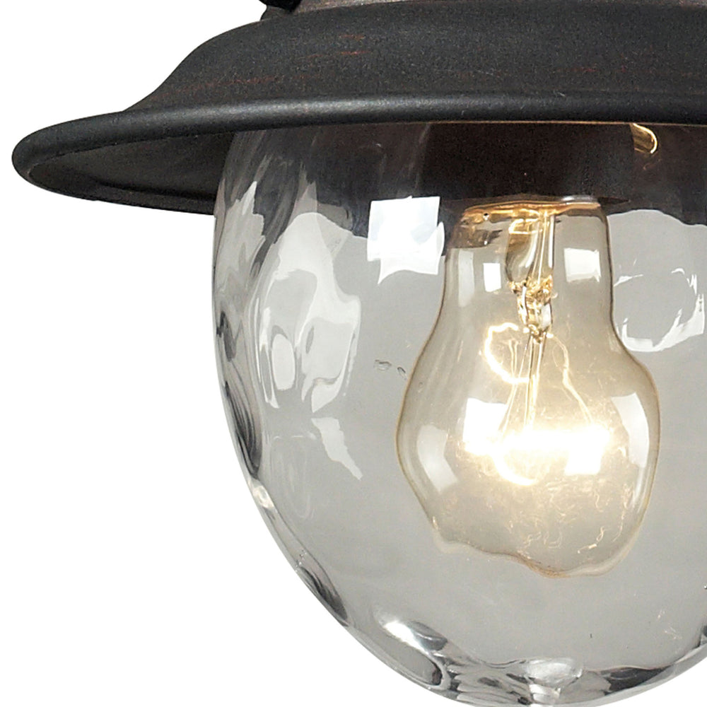Searsport 8 Wide 1-Light Outdoor Pendant - Weathered Charcoal Image 2