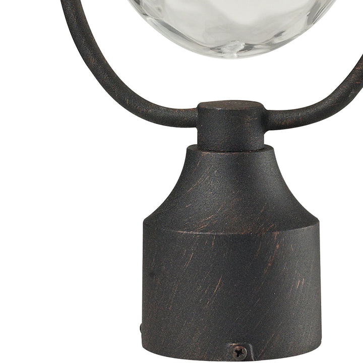 Searsport 15 High 1-Light Outdoor Post Light - Weathered Charcoal Image 3