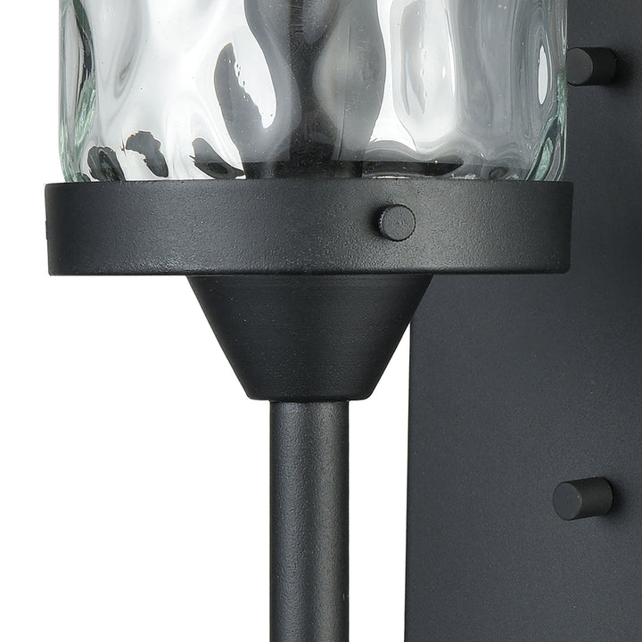 Torch 17 High 1-Light Outdoor Sconce - Charcoal Black Image 3