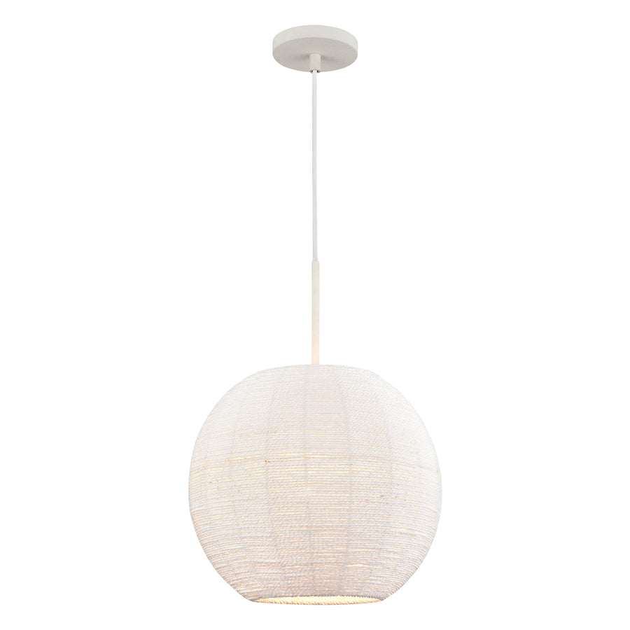 Sophie 14 Wide 1-Light Pendant - White Coral Image 1