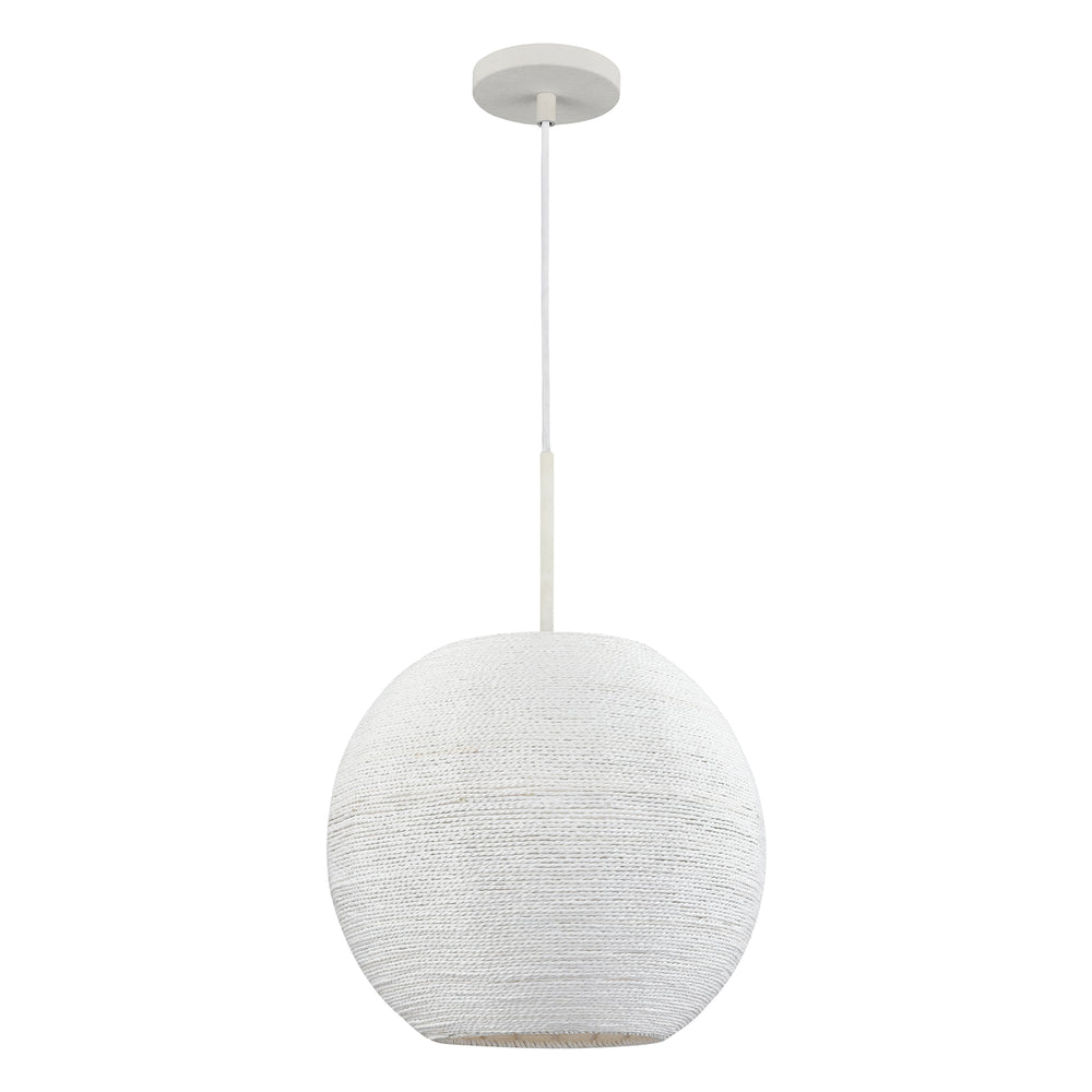 Sophie 14 Wide 1-Light Pendant - White Coral Image 2