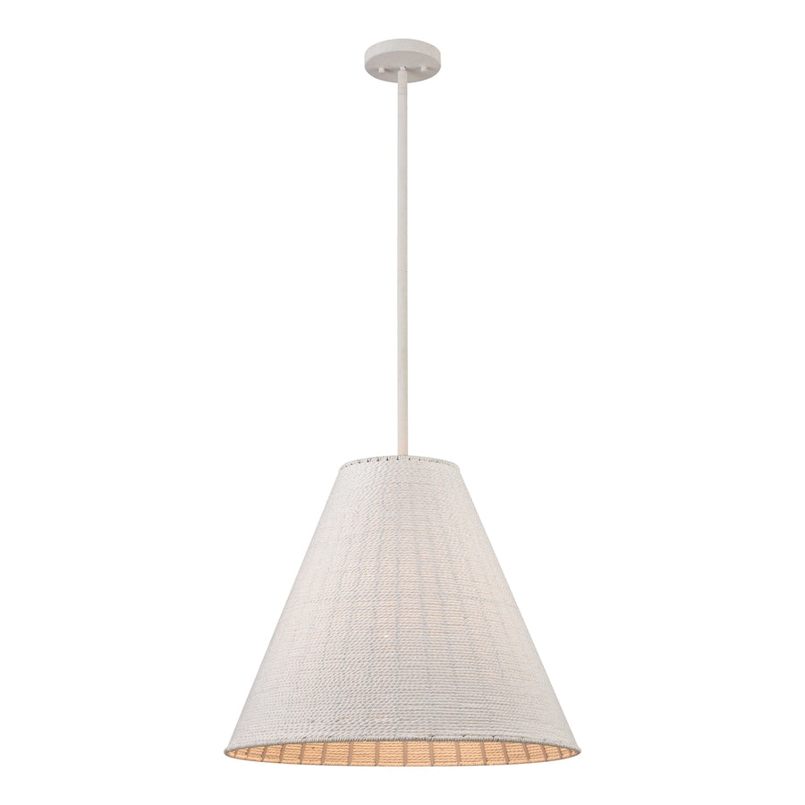 Sophie 22 Wide 3-Light Pendant - White Coral Image 1