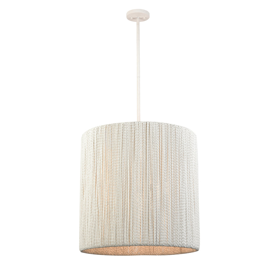 Sophie 23 Wide 3-Light Pendant - White Coral Image 1