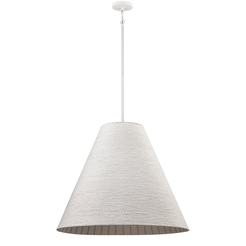 Sophie 30 Wide 4-Light Pendant - White Coral Image 2