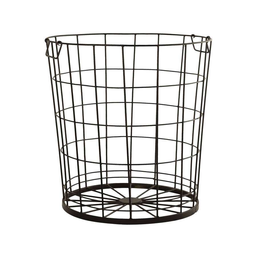 Farmhouse Rug Basket - Small Image 1