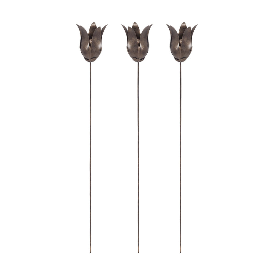Bronze Tulip Stem (Set of 3) Image 1