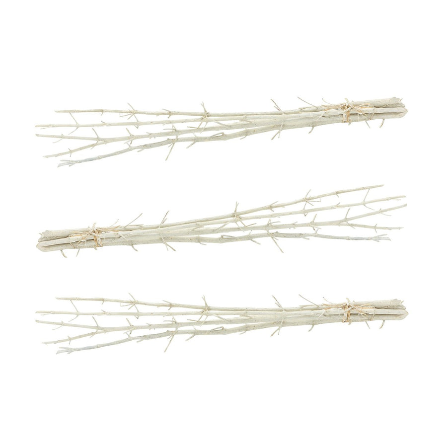 White Mulberry Stick Bunch (Set of 3) Image 1