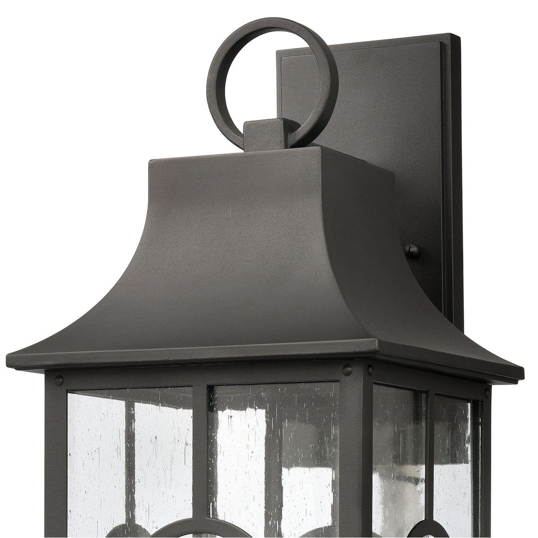 Triumph 23 High 3-Light Outdoor Sconce - Textured Black Image 5