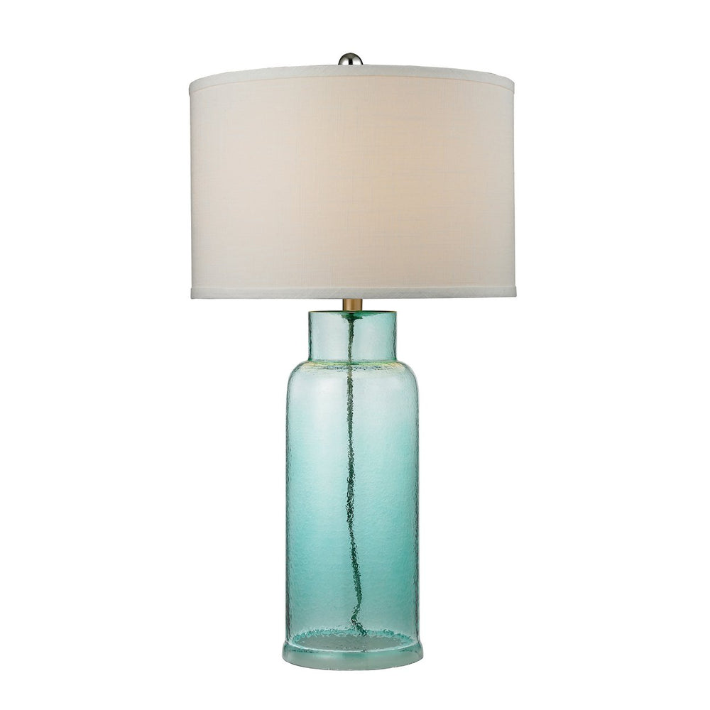 Glass Bottle 30 High 1-Light Table Lamp Image 2