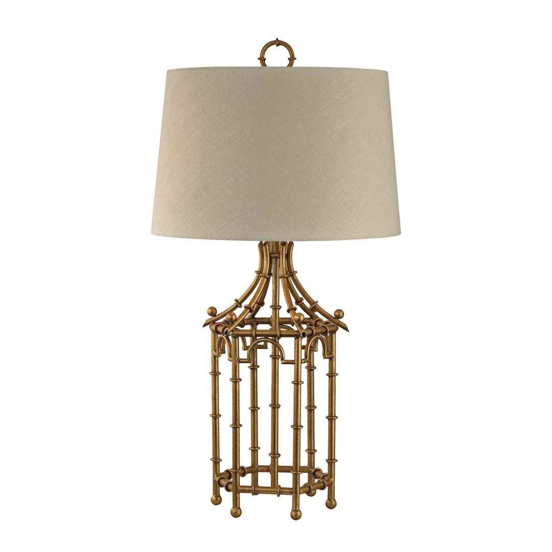 Bamboo Birdcage 32.25 High 1-Light Table Lamp Image 1