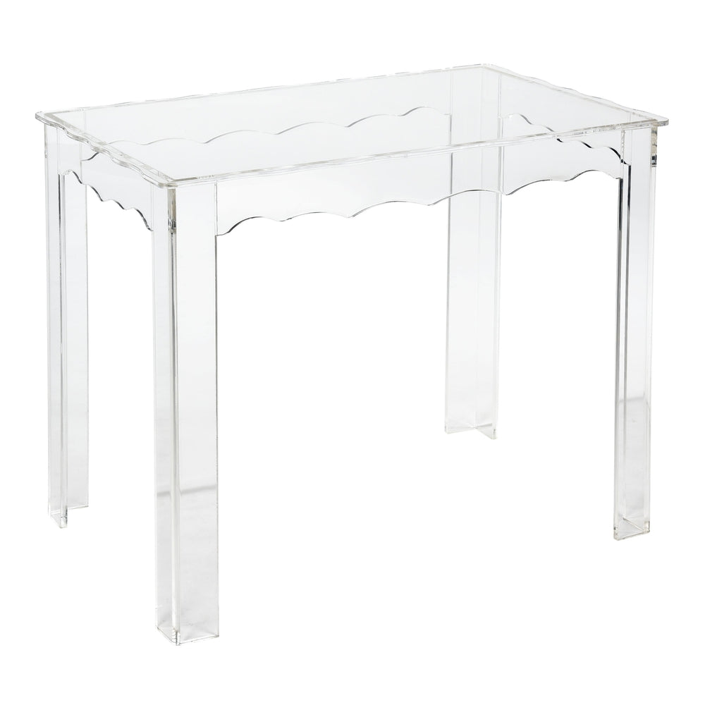 Jacobs Nesting Table - Set of 3 Square Clear Image 2