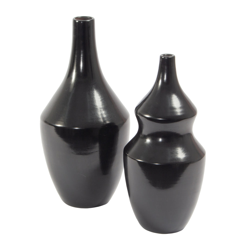 Shadow Vase - Large Black Image 2
