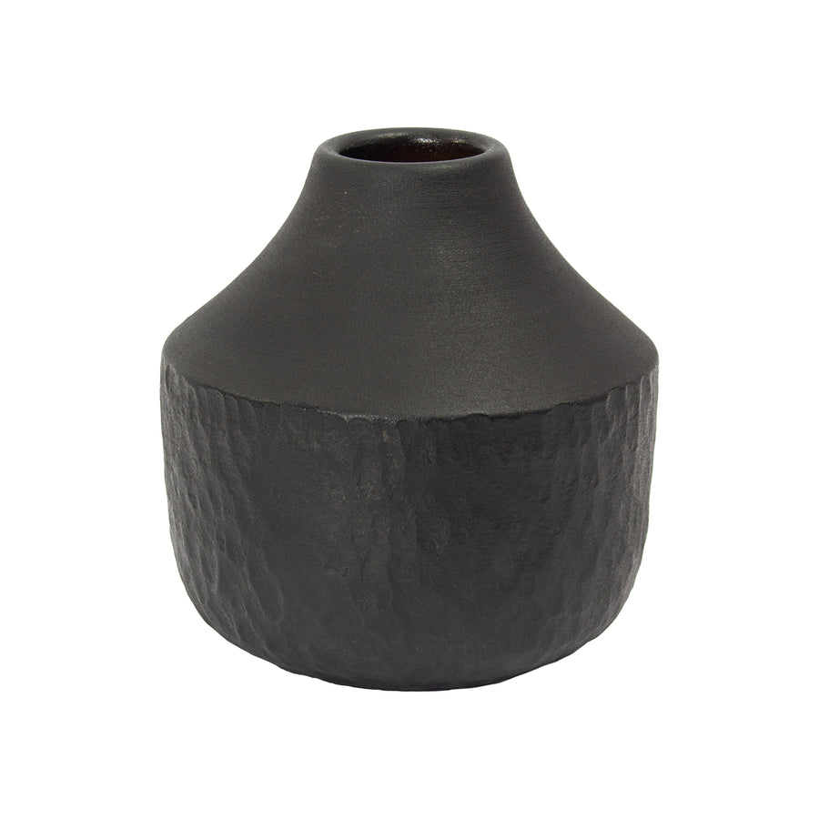 Shadow Vase - Small Matte Black Image 1