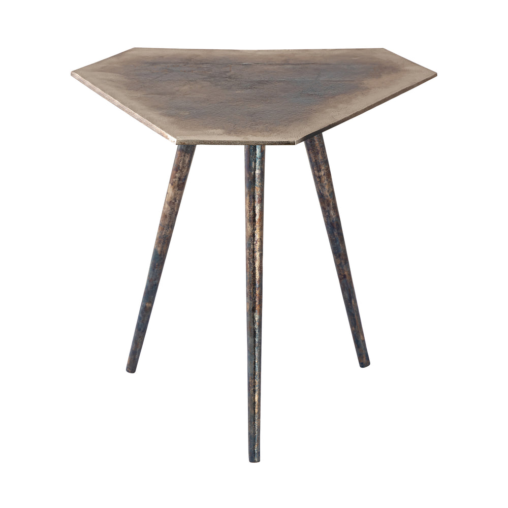 Carleton Accent Table - Oxidized Nickle Image 2
