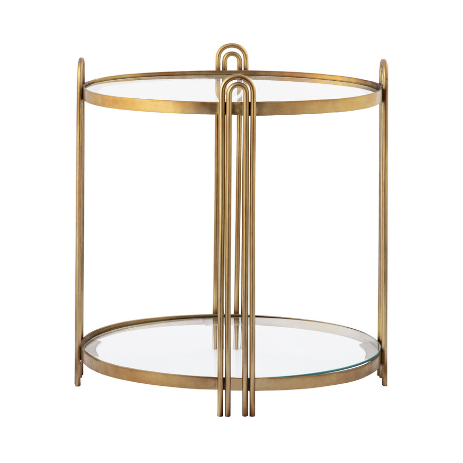 Arch Accent Table - Gold Image 1