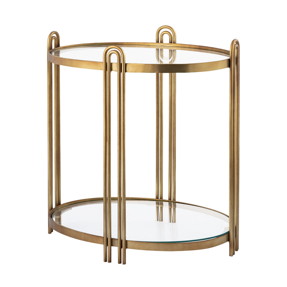 Arch Accent Table - Gold Image 2