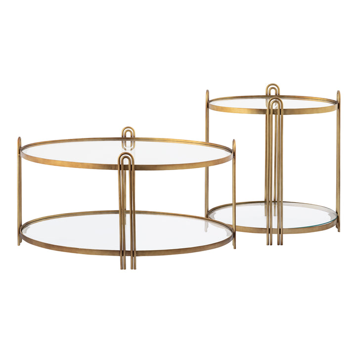 Arch Accent Table - Gold Image 3
