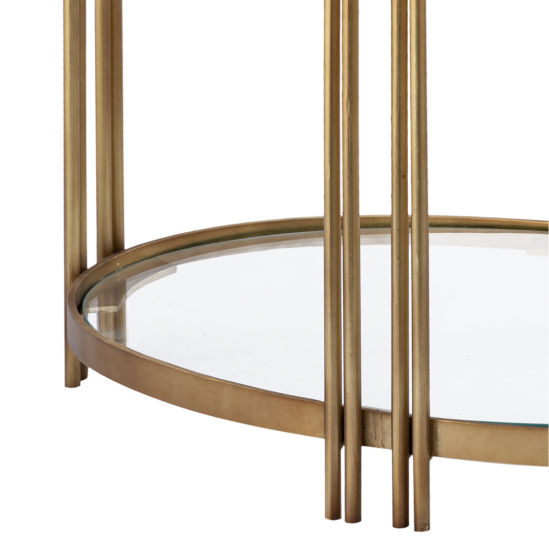 Arch Accent Table - Gold Image 5