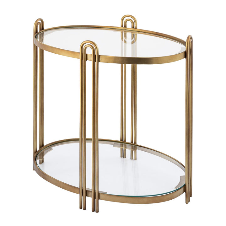 Arch Accent Table - Gold Image 6
