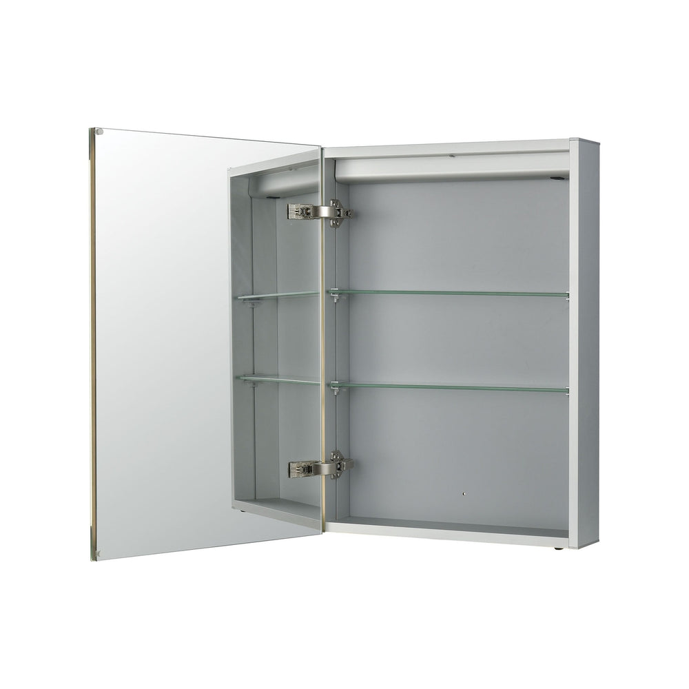 20x27-inch LED Mirrored Medicine Cabinet [LMC3K-2027-PL2] Image 2