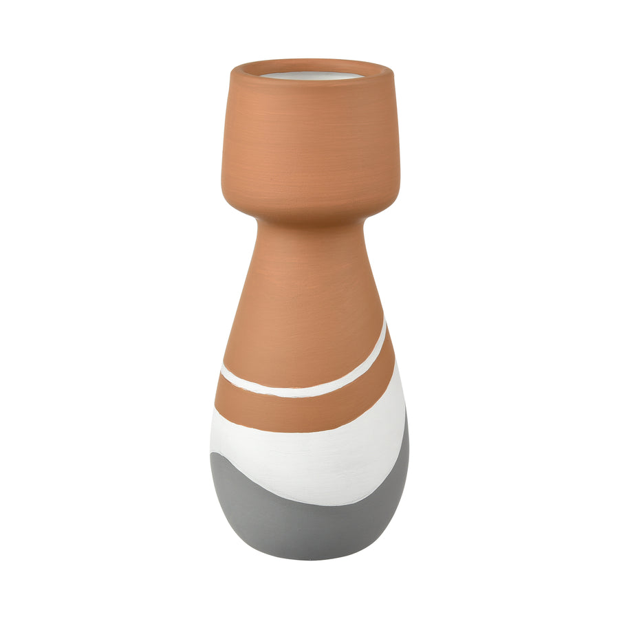 Eko Vase - Small Terracotta Image 1