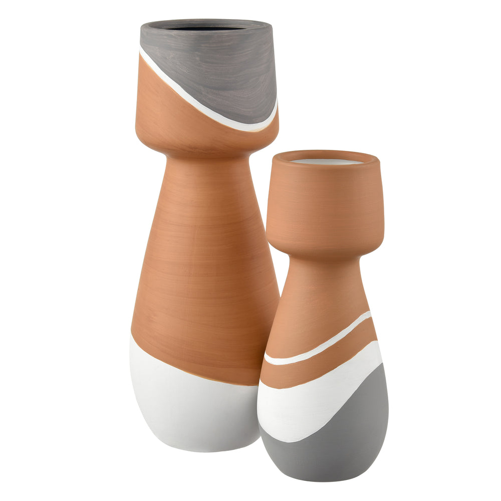 Eko Vase - Small Terracotta Image 2