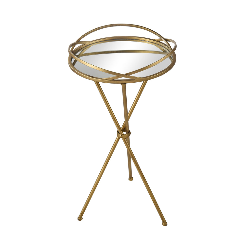 Nasso Accent Table - Brass Image 2