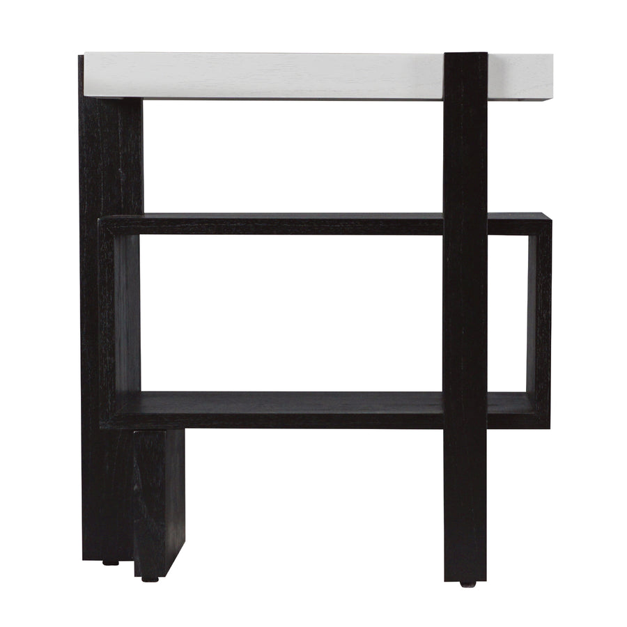 Riviera Accent Table - Checkmate Black Image 1