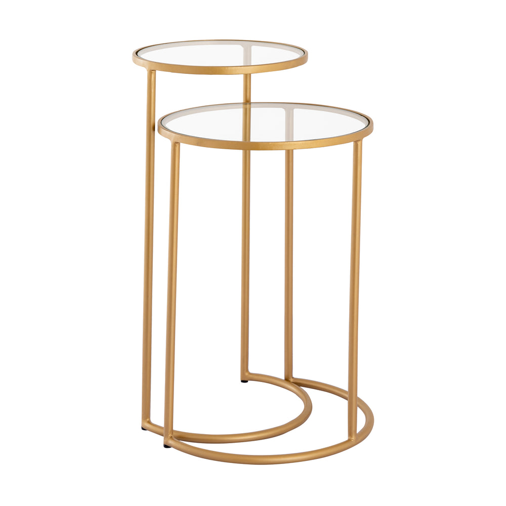 Marino Accent Table - Gold Image 2