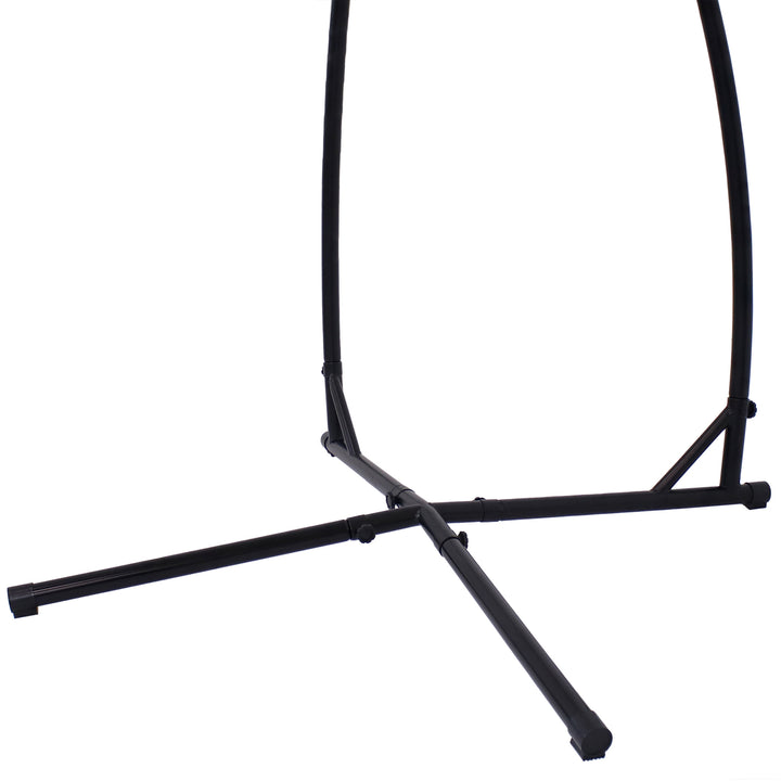 Sunnydaze X-Base Powder-Coated Steel Hammock Chair Stand - 82 in Image 8