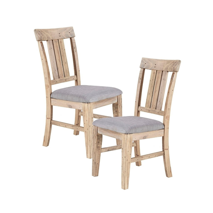 Gracie Mills Harold Contemporary Rustic Dining Chair Set of 2 - GRACE-10115 Image 1