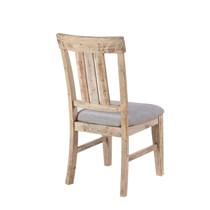 Gracie Mills Harold Contemporary Rustic Dining Chair Set of 2 - GRACE-10115 Image 3