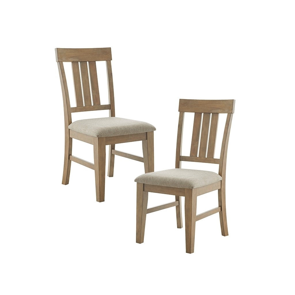 Gracie Mills Harold Contemporary Rustic Dining Chair Set of 2 - GRACE-10115 Image 5
